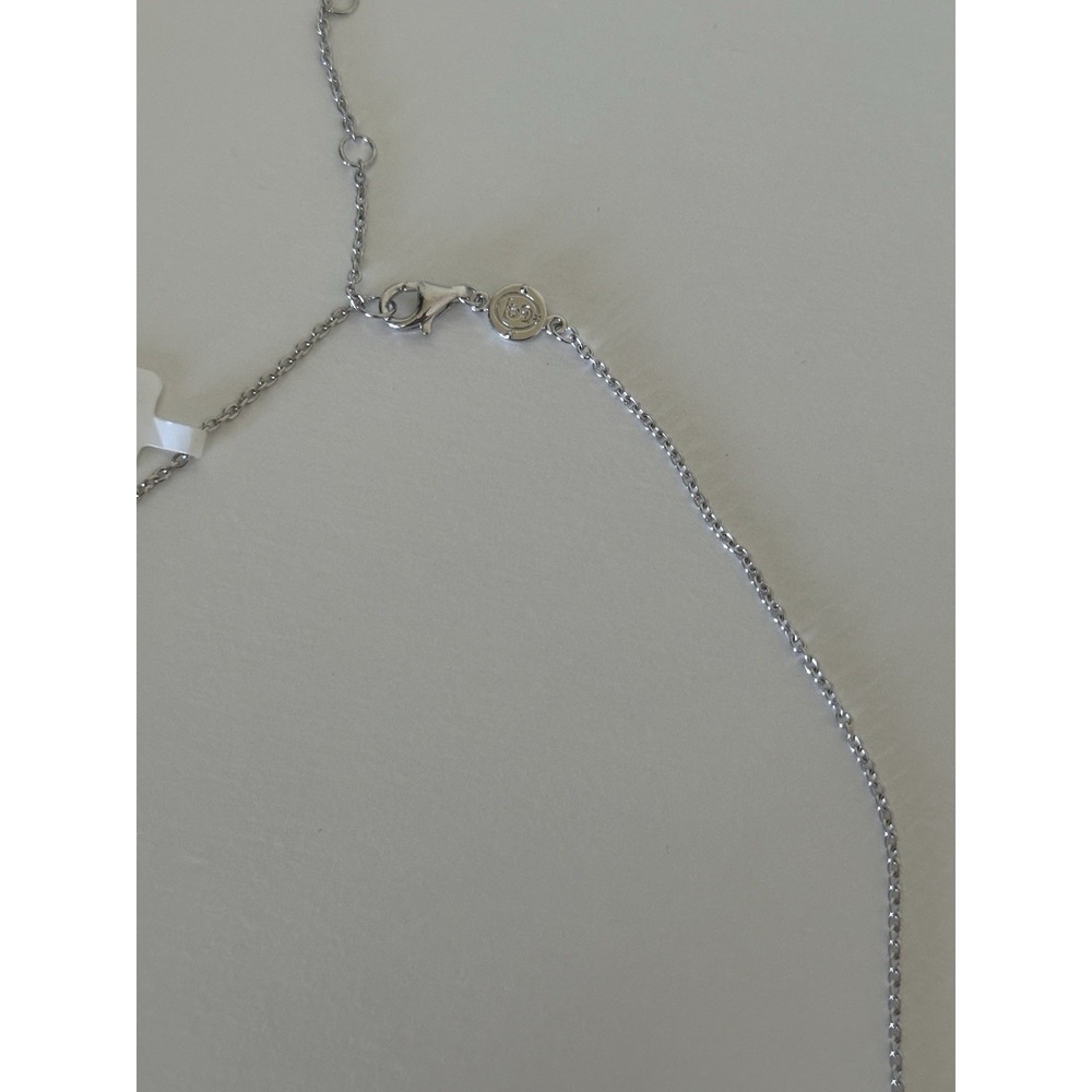 TI SENTO Milano Zirconia  Pendant Necklace 925 Sterling Silver Adjustable Length - Picture 9 of 10